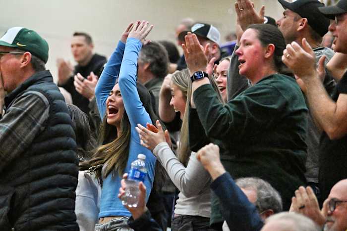 a Putnam North Eugene 5A Oregon boys basketball quarterfinal 2024 Leon Neuschwander 61